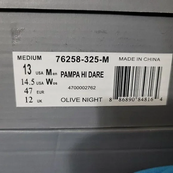 NEW Palladium Pampa Hi Combat Sneaker Boots Men's Size 13 Hiking Trail Shoes - Picture 10 of 10